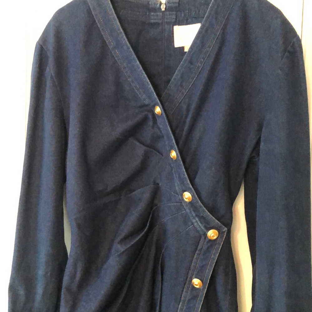 Vintage Kathryn Diana’s Denim dress. Size 8